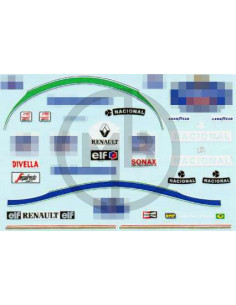 A. Senna decals Williams 1994