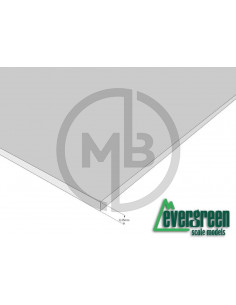 Sheet styrene plain 0.25mm