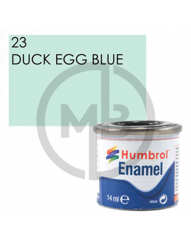 Matt duck egg blue