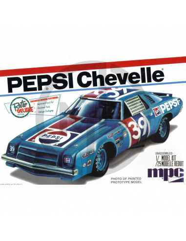Chevy Chevelle Pepsi 1975 Stock Car