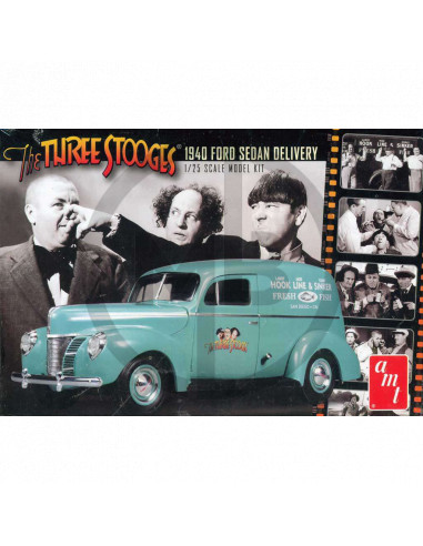 The Three Stooges  Ford Sedan Delivery 1940