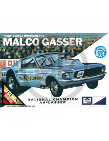 Ohio George Malco Gasser 1967 Mustang blu