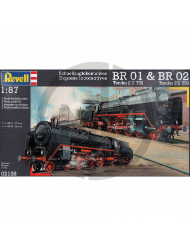 Locomotiva BR01 - BR03 1/87