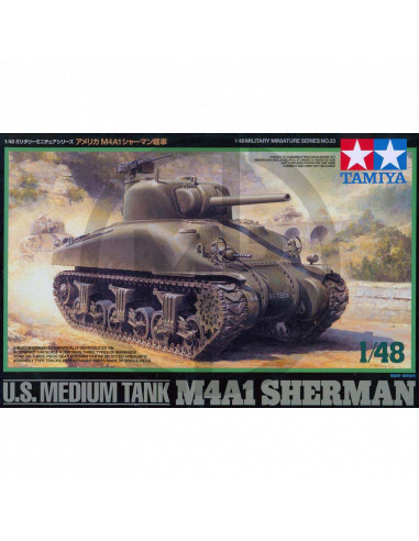 U.S. medium tank M4A1 Sherman