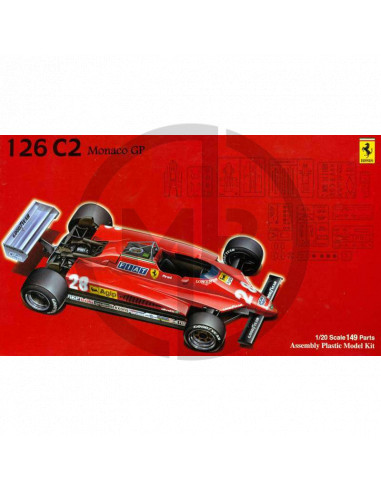 Ferrari 126 C2 Monaco Gp
