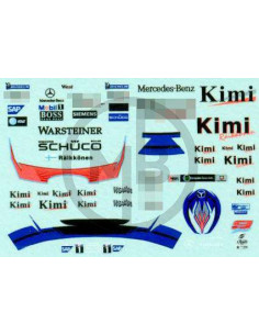 K. Raikkonen decals McLaren
