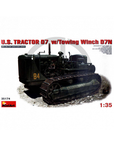 U.S. Tractor D7 W/Towing winch D7N