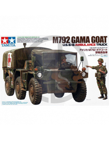 U.S. veicolo M792 6x6 ambulanza gama goat