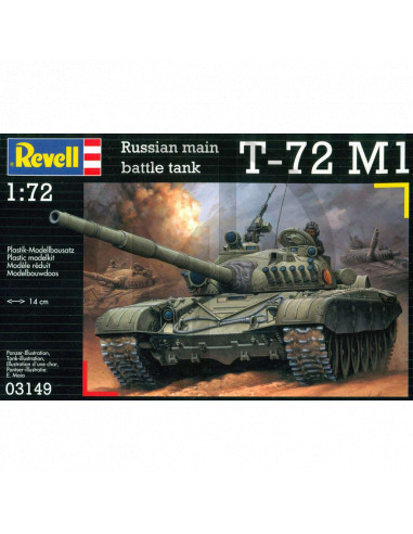 Soviet Battle Tank T-72 M1