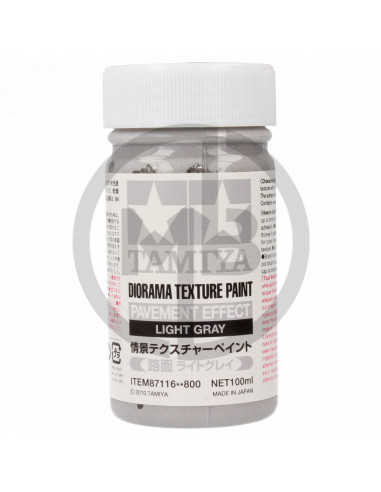 Diorama Texture Paint Pavement Effect Light Grey 100ml