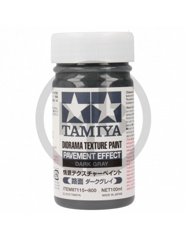 Diorama Texture Paint Pavement Effect Dark Grey 100ml