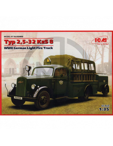 Typ 2,5-32 Kzs 8  WWII German light fire truck