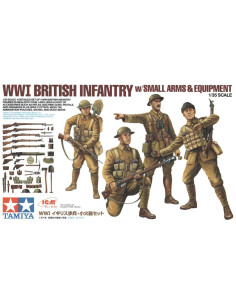 Fanteria Inglese WWI con armi