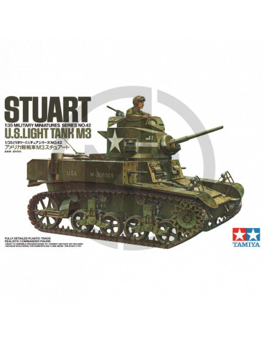 Stuart US light tank M3