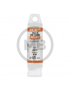 Punte elicoidali 0.75mm