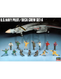 U.S. Navy pilot deck crew set A