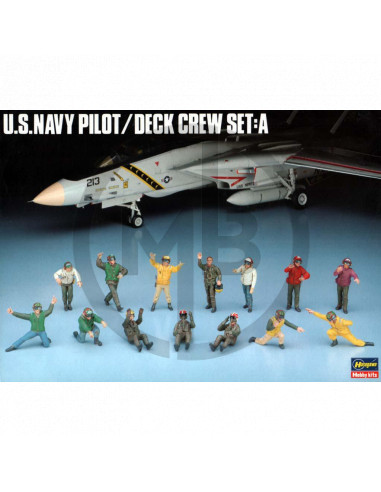 U.S. Navy pilot deck crew set A