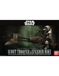 Scout trooper & Speeder Bike 1/12