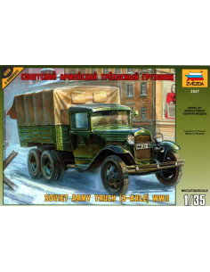 GAZ-AAA 3-Axle Soviet Truck