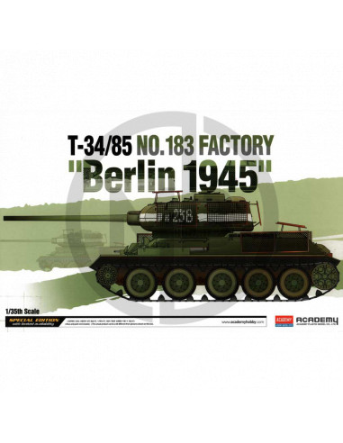 T-34/85 No.183 Factory “Berlin 1945”