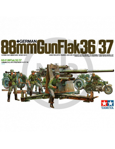 88mm gun flak 36/37