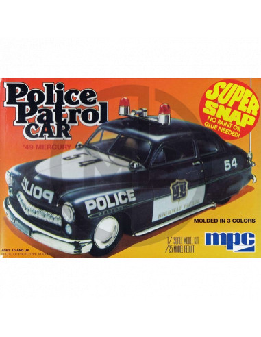 Mercury 1949 Police patrol car