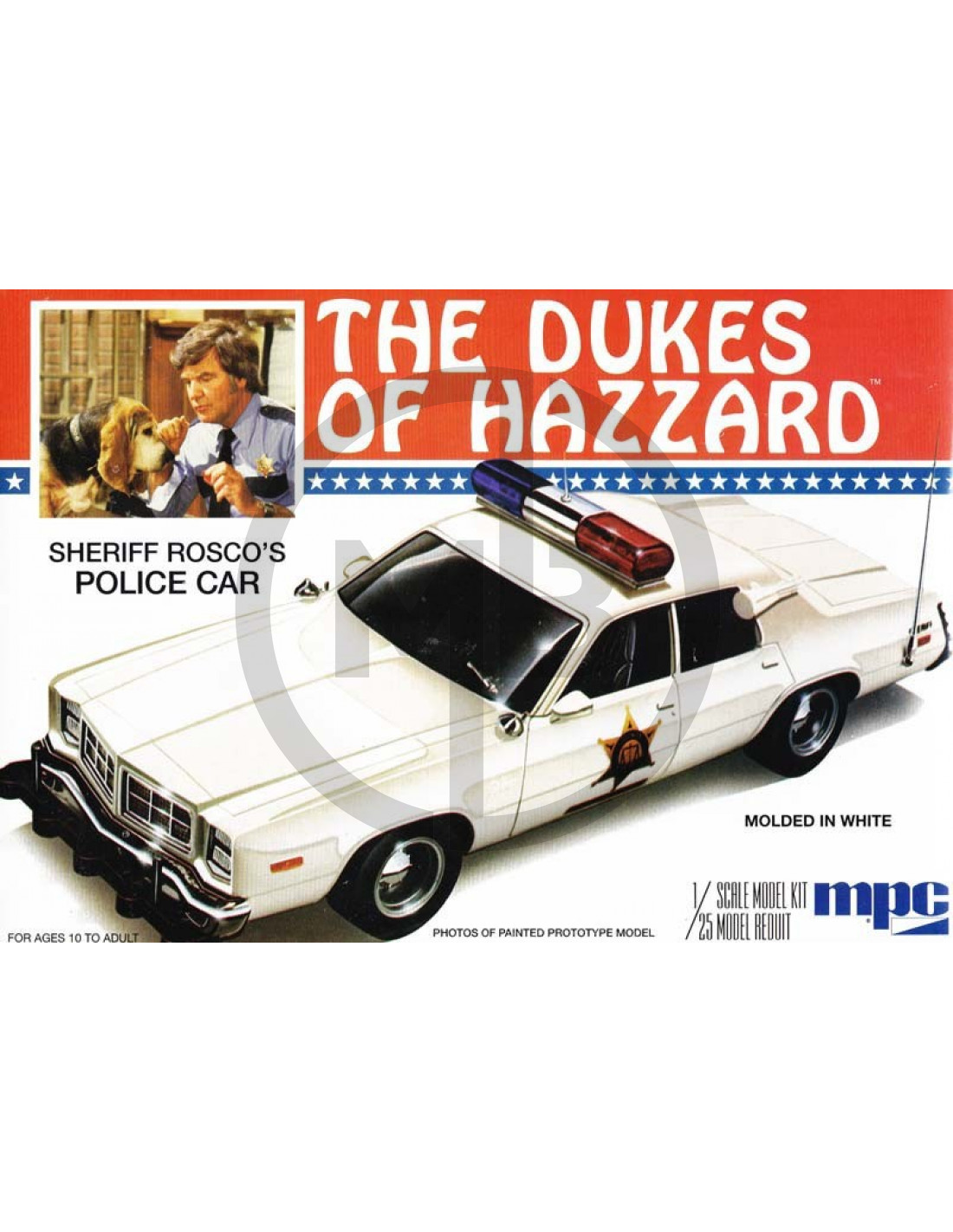 Sheriff Rosco's police car "The Dukes of Hazzard"