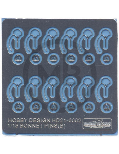 Bonnet pins (B) 1/18