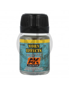 Fluido acrilico per effetti d'usura