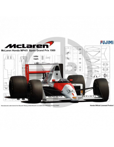 McLaren MP4/5 F1 Gp Spagna