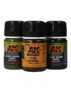 Set colature di fango e carburante