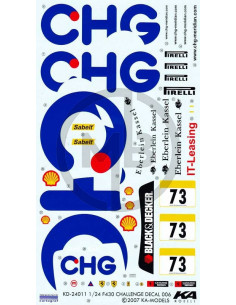 Ferrari F430 Challenge decal series no.6