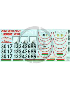Ferrari FXX M. Schumacher/Pearl white ZENT FXX