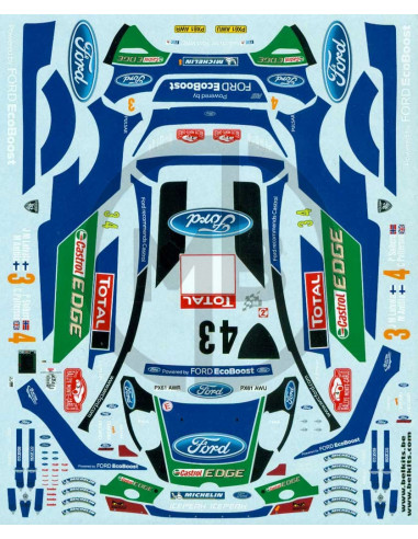 Ford Fiesta RS WRC Monte Carlo 2011