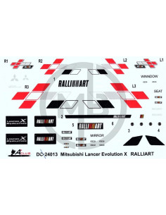 Mitsubishi Lancer Evo X Ralliart Ed.