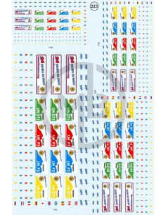 Targhe Le Mans 2005-06 1/43 1/32 1/24 1/18