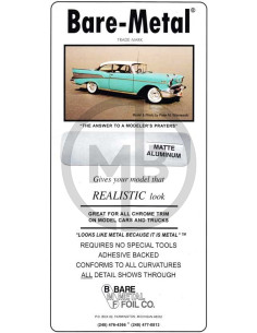 Bare-Metal Foil matte aluminium