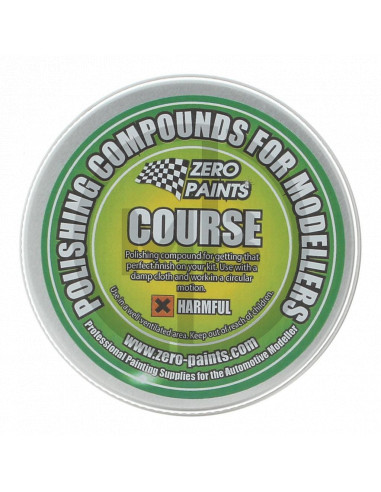 Course polishing compound