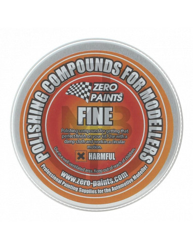 Fine polishing compound