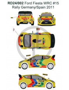 Ford Fiesta WRC Rally ADAC Deutschland/RACC Catalunya