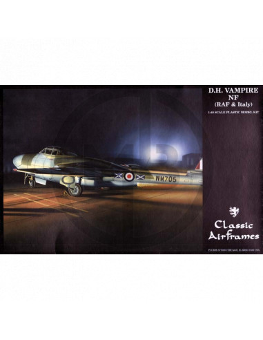 D.H.Vampire NF (RAF Italy)