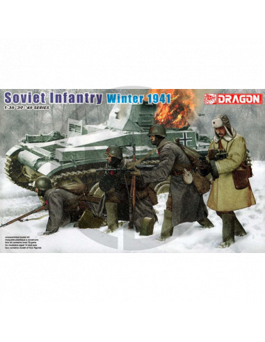 Soviet Infantry Winter 1941