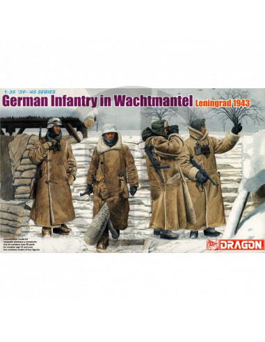 German infantry in Wachtmantel