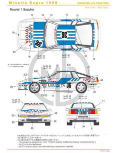 Toyota Supra Minolta 1988
