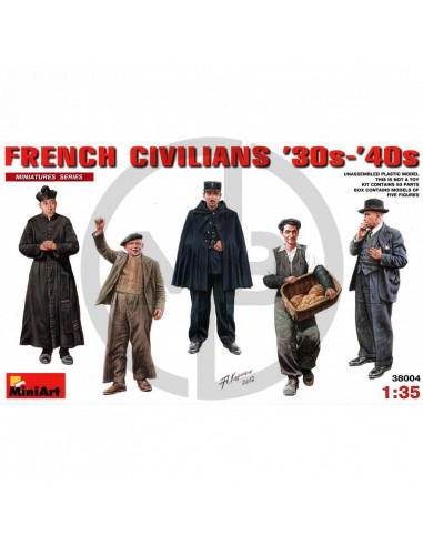 Civili francesi 30s - 40s