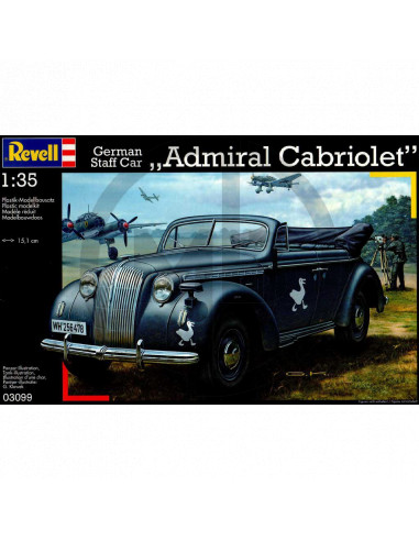 German staff car admiral cabriolet-