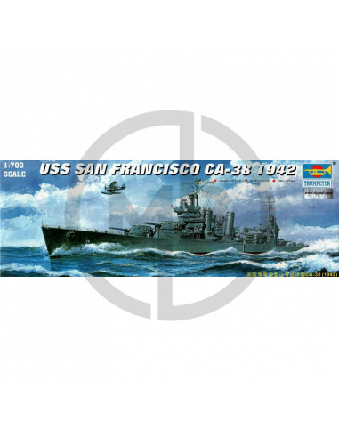 USS San Francisco CA 38 1942