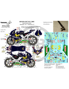 Honda RC211V 2005 Telefonica Melandri/Gibernau