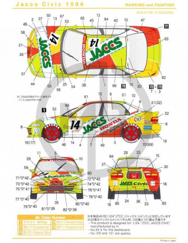 Honda Civic Jaccs 1994