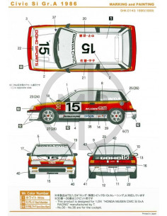 Honda Civic Si Gr.A 1986